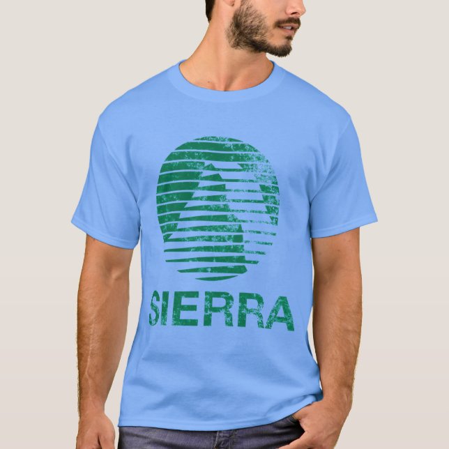Sierra faded classic T-Shirt Mädchen (Vorderseite)
