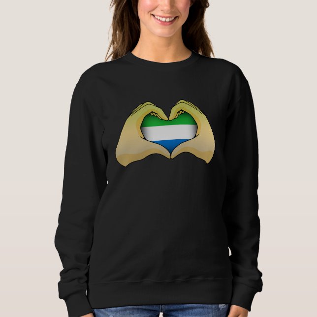 Sierra Leone 1 Sweatshirt (Vorderseite)