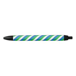Sierra Leone Flag Ballpoint Pen Kugelschreiber