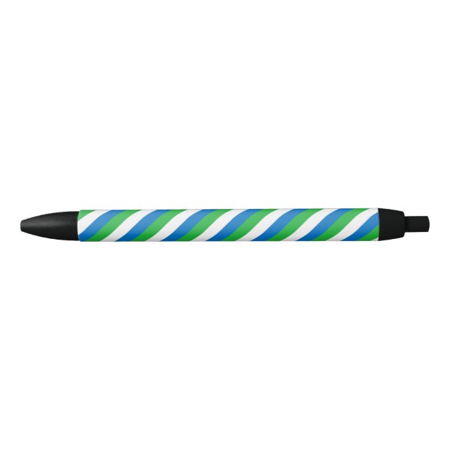 Sierra Leone Flag Ballpoint Pen Kugelschreiber (Vorderseite)
