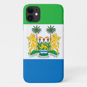 Sierra Leone Flag & Emblem Case-Mate iPhone Hülle