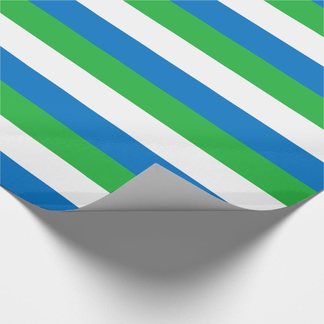 Sierra Leone Flag Geschenkpapier (Ecke)