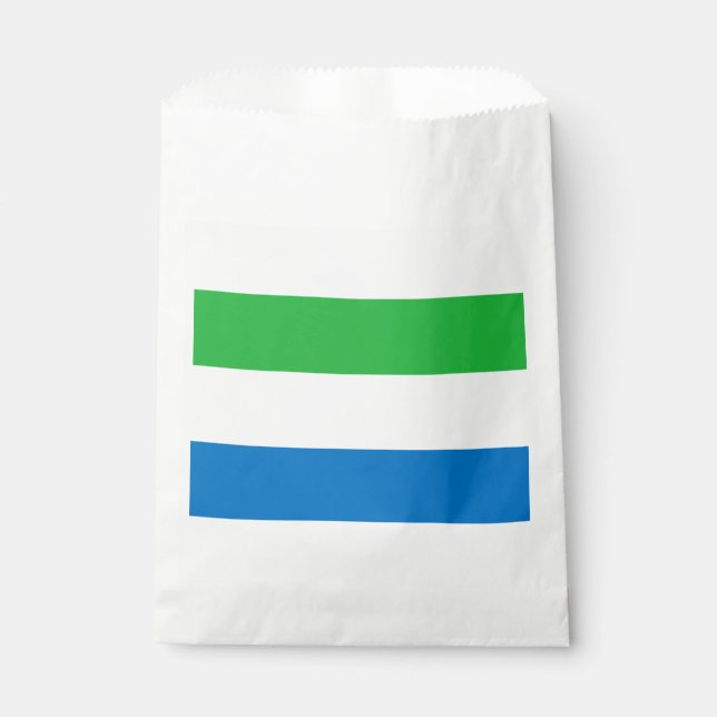 Sierra Leone Flag Geschenktütchen (Vorderseite)