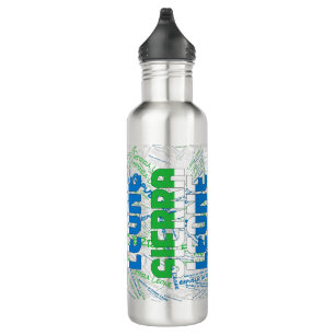 Sierra Leone Flag Gorgetic Patriotic Edelstahlflasche