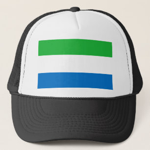 Sierra Leone Flag Truckerkappe
