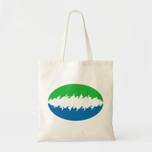 Sierra Leone-Gnarly Flaggen-Tasche Tragetasche