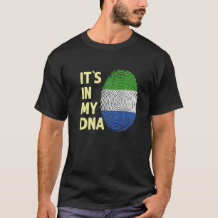 Sierra Leone in meiner DNA-Sierra-Leone-Flagge T-Shirt