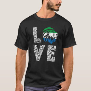 Sierra Leone Liebe King Sierra Leone T-Shirt