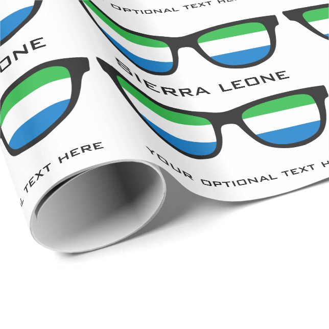 Sierra Leone Shades-Packung für Sondertexte und Fa Geschenkpapier (Rolleneckpunkt)