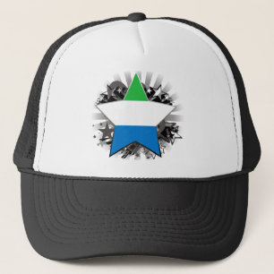 Sierra Leone-Stern Truckerkappe