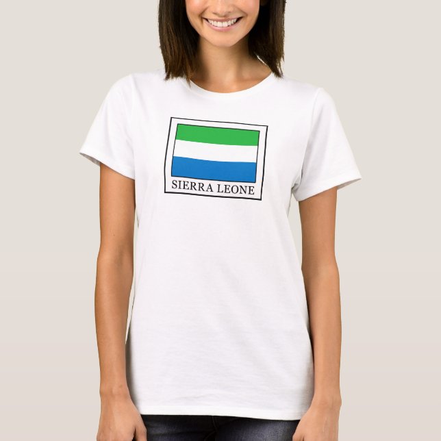 Sierra Leone T-Shirt (Vorderseite)