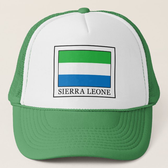 Sierra Leone Truckerkappe (Vorderseite)