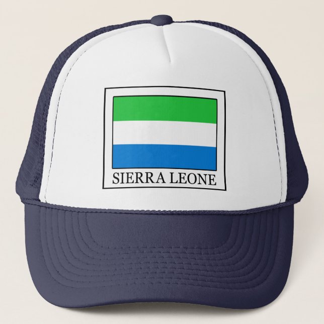 Sierra Leone Truckerkappe (Vorderseite)