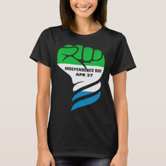 Sierra Leone Unabhängigkeitstag Schwarzer Pride Sw T-Shirt