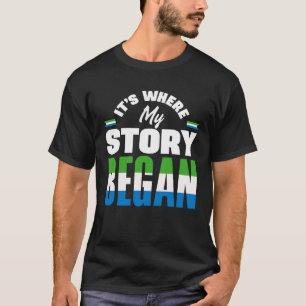 Sierra Leonean Sierre Leone bestechen durch meine T-Shirt