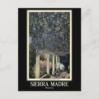 Sierra Madre, Kalifornien, Vintag Postkarte