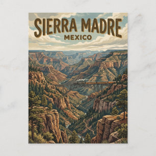 Sierra Madre Occidental Mexiko Postkarte