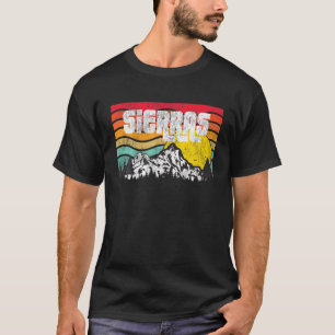 Sierra Mountains Hochwald Vintage Sonnen T-Shirt