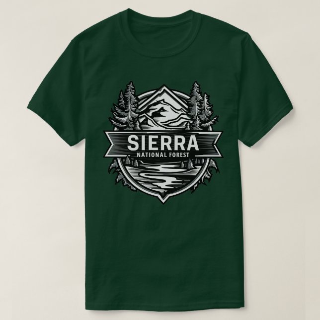 Sierra National Forest T-Shirt (Design vorne)