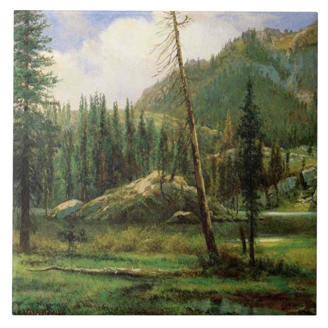 Sierra Nevada (amerikanisches Woodland) Fliese (Vorderseite)