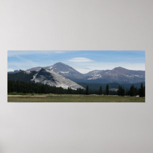 Sierra Nevada Berge III Yosemite Nationalpark Poster