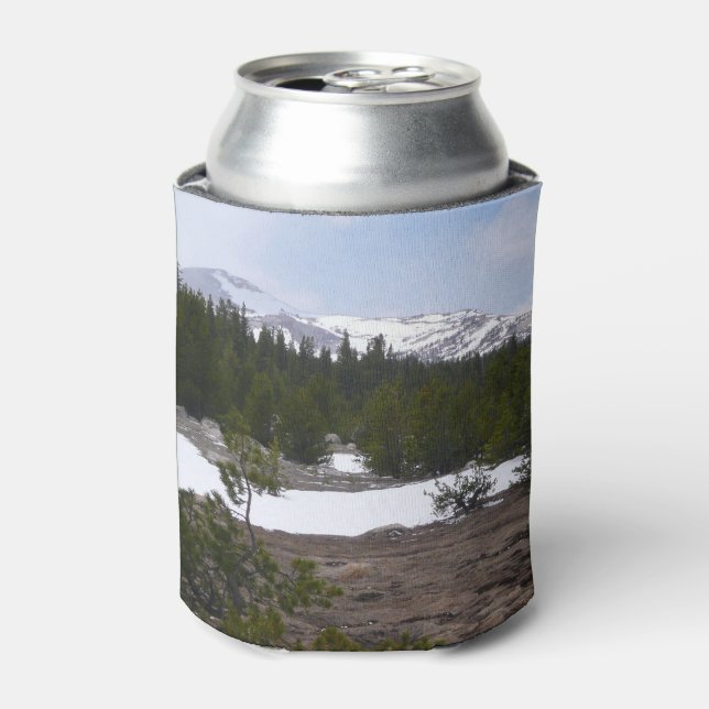 Sierra Nevada Berge und Schnee auf Yosemite Dosenkühler (Kanne Vorderseite)