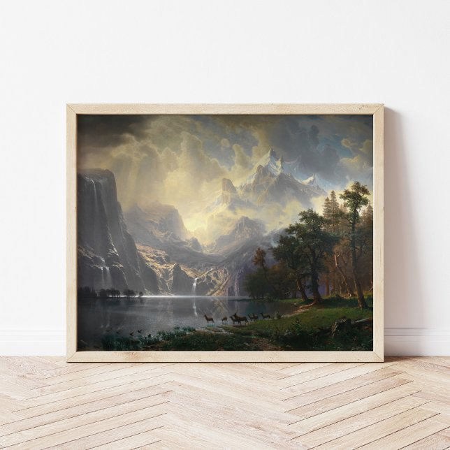 Sierra Nevada, CA | Albert Bierstadt Poster (Von Creator hochgeladen)