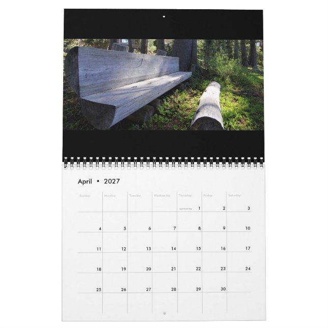 Sierra Nevada, Calfornia Kalender (Apr 2027)