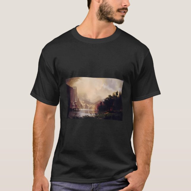 Sierra Nevada Gebirge California Von Albert Bier T-Shirt (Vorderseite)