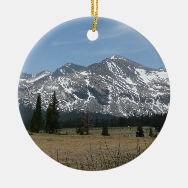 Sierra Nevada Gebirge I aus Yosemite Keramikornament (Vorne)