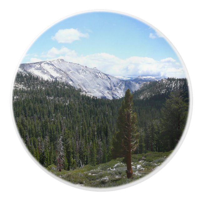 Sierra Nevada Gebirge II aus Yosemite Keramikknauf (Vorderseite)