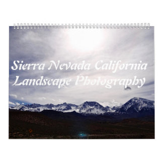 Sierra Nevada Kalifornien Landschaftsfotografie Kalender