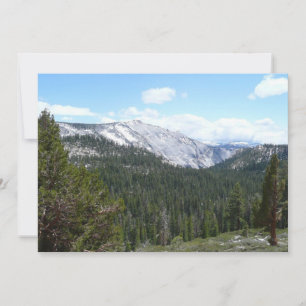 Sierra Nevada Mountains II von Yosemite Karte