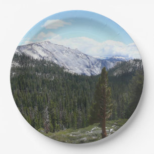 Sierra Nevada Mountains II von Yosemite Pappteller