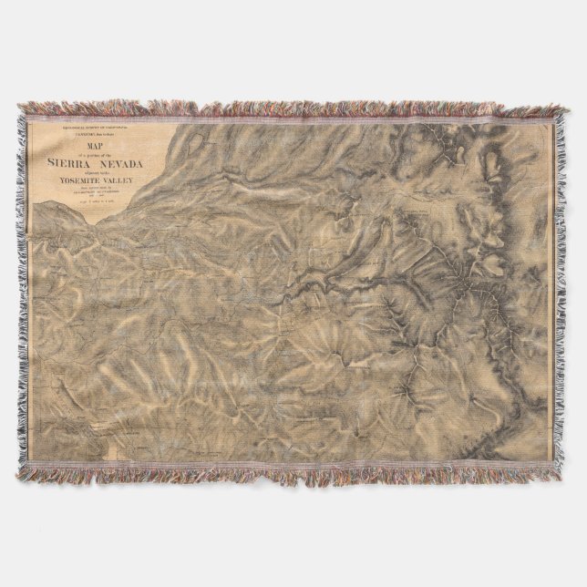 Sierra Nevada neben dem Yosemite-Tal Decke (Vorderseite)