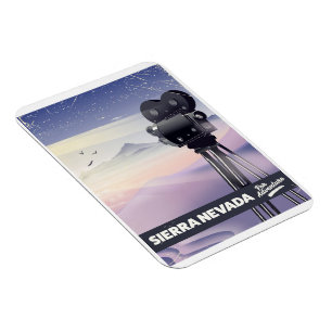 Sierra Nevada Reiseplakat Magnet