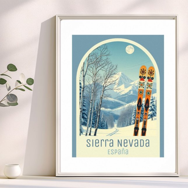 Sierra Nevada Spain España resort Poster (Von Creator hochgeladen)
