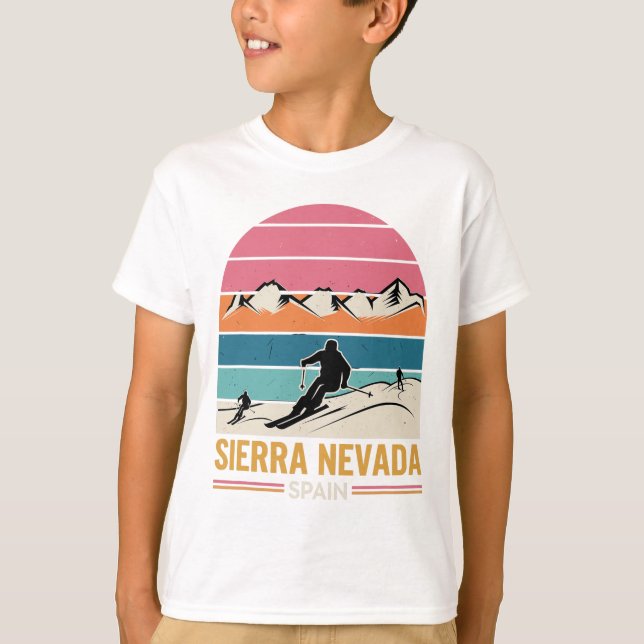 Sierra Nevada Spanien T-Shirt (Vorderseite)