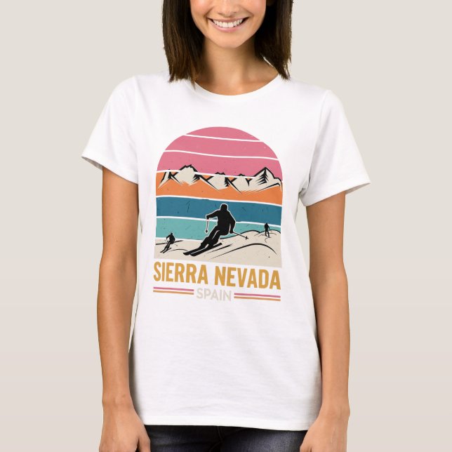 Sierra Nevada Spanien T-Shirt (Vorderseite)