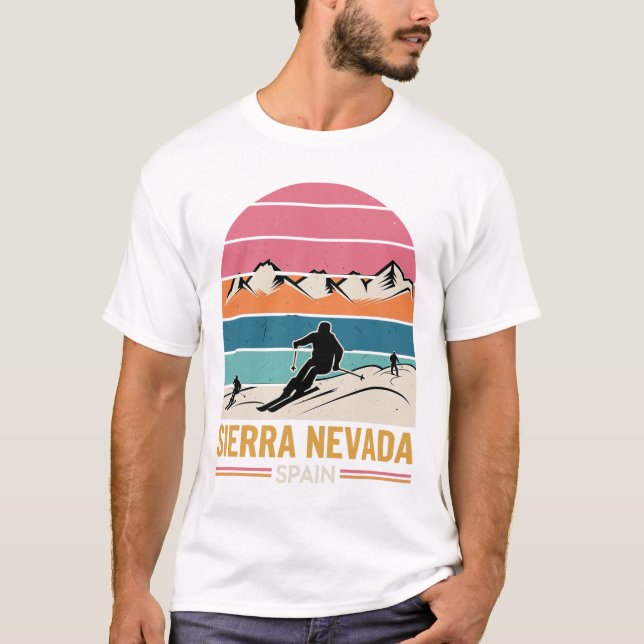 Sierra Nevada Spanien T-Shirt (Vorderseite)