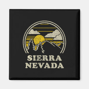 Sierra Nevada T-Shirt Vintage Wandern Berge Tee Magnet
