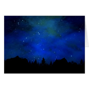 Sierra Nevadas nächtlicher Himmel