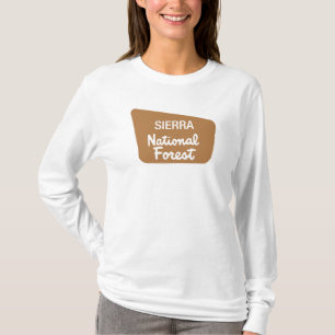 Sierra staatlicher Wald (Zeichen) T-Shirt