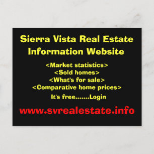 Sierra Vista Real Anwesen, Information Website, .. Postkarte