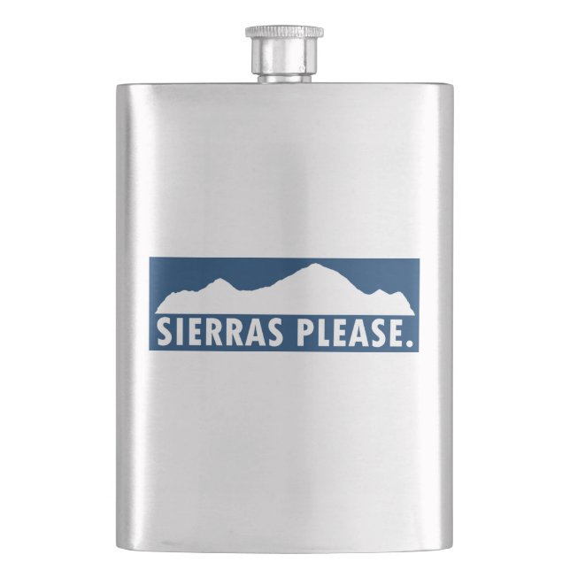 Sierras Bitte Flasche Flachmann (Vorderseite)