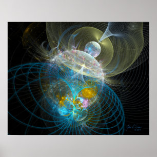 Sies - Gravity Grid Poster