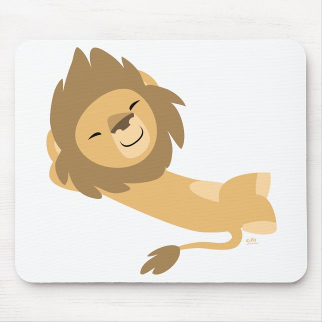 Siesta Cartoon Lion mousepad (Vorne)