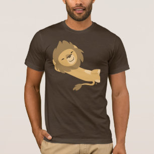 Siesta-Cartoon-Löwe-T - Shirt