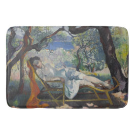 Siesta (Jeanne Sleeping in Mediterranean Garden) Badematte