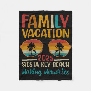 Siesta Key Beach Florida passendes Familienurlaub Fleecedecke